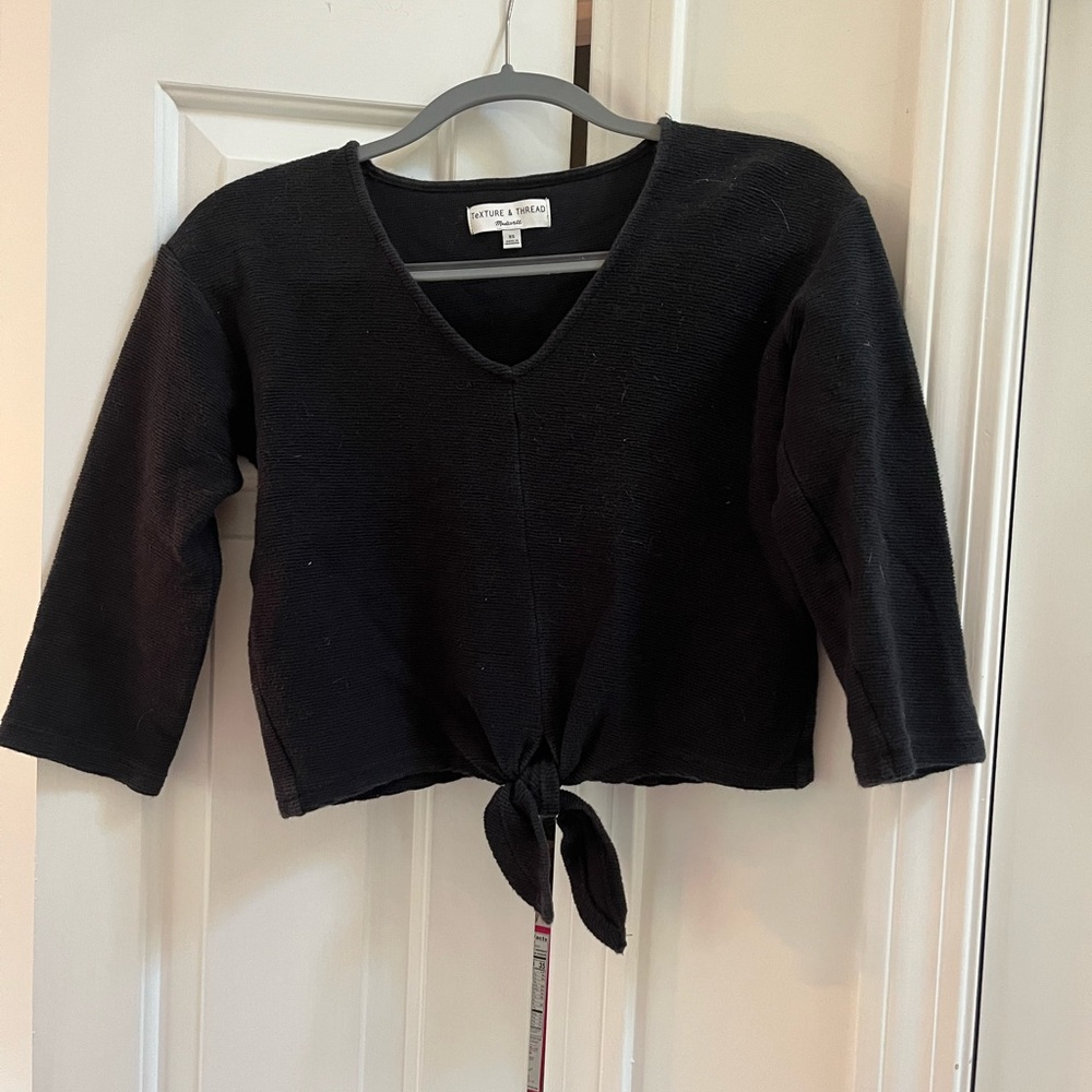 🌘BLACK MADEWELL TOP🌒